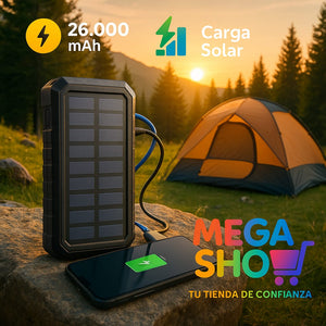 CARGADOR SOLAR POWER BANK